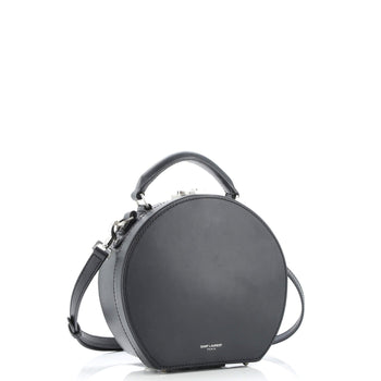 Saint Laurent Mica Hatbox Bag Leather Small