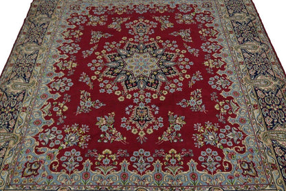 One-Of-A-Kind Vintage Handmade Oriental Rug