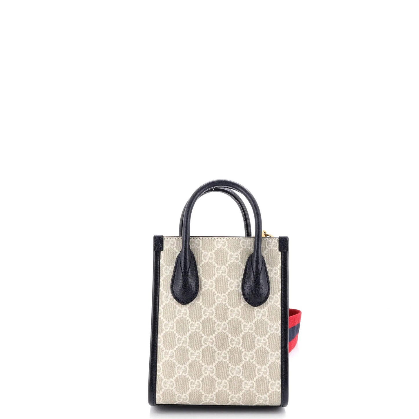 Gucci Ophidia Interlocking G Patch Tote Gg Coated Canvas Mini