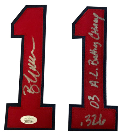 Bill Mueller Autographed "03 Al Batting Champ