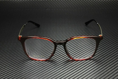 Gucci Gg0831Oa 002 Havana Rectangle Women'S Eyeglasses 52 Mm