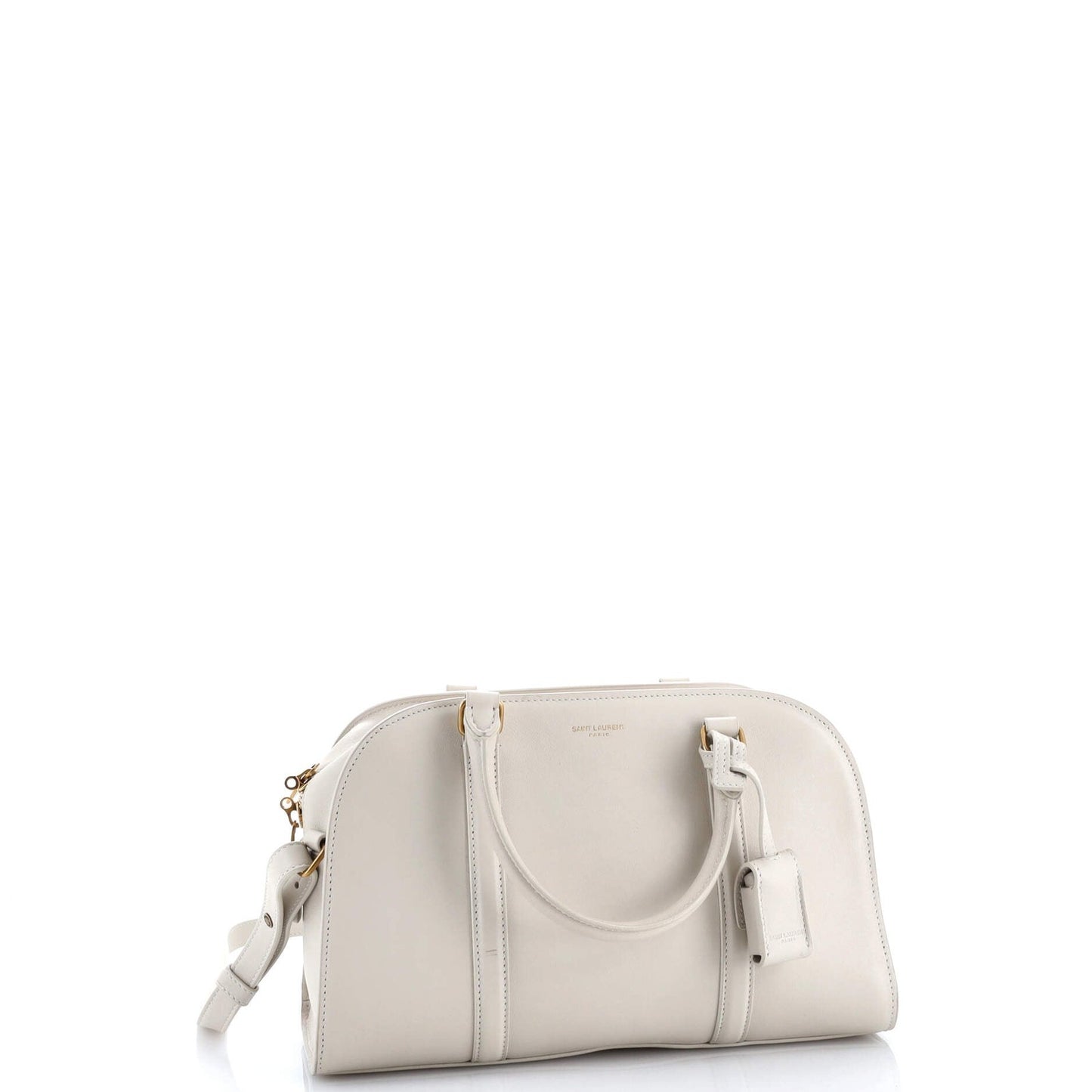 Saint Laurent Lock Baby Duffle Bag Leather