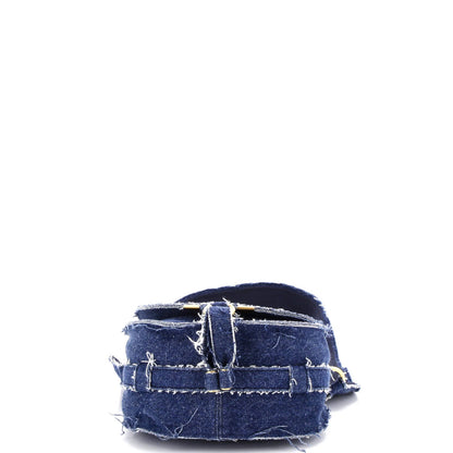 Chloe Marcie Crossbody Bag Denim Small