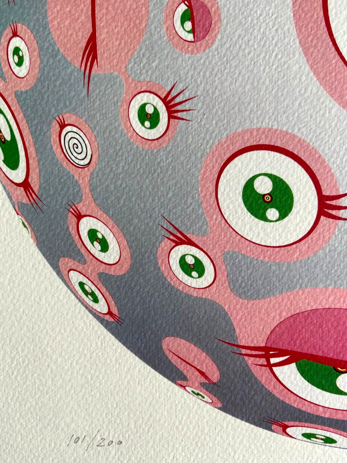 Takashi Murakami Lithograph Mori Art Museum Coa Numbered Limited