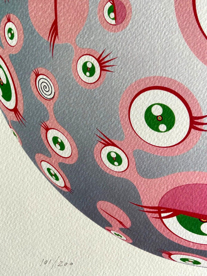 Takashi Murakami Lithograph Mori Art Museum Coa Numbered Limited