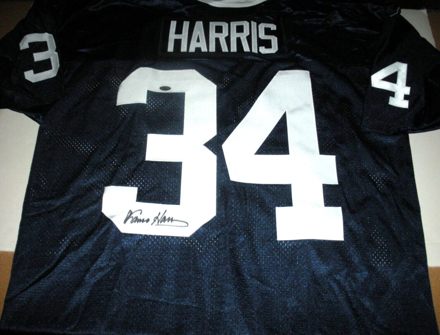 Franco Harris Penn State Last1 Gtsm/Coa Signed