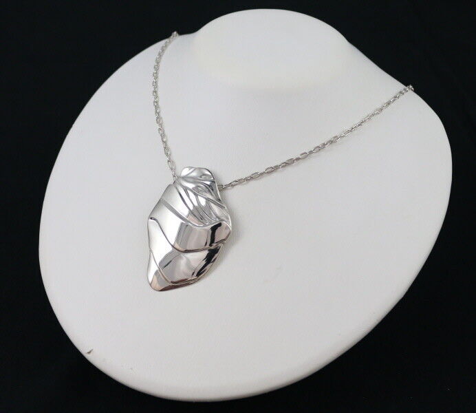 Georg Jensen Necklace Ole Kortzau 396 Long Chain 925 Sterling Silver