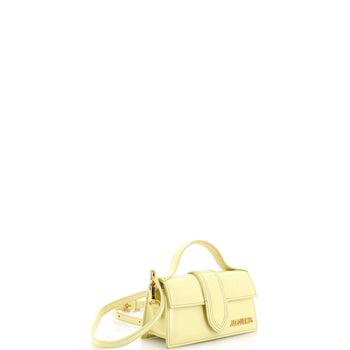 Jacquemus Le Bambino Top Handle Flap Bag Leather