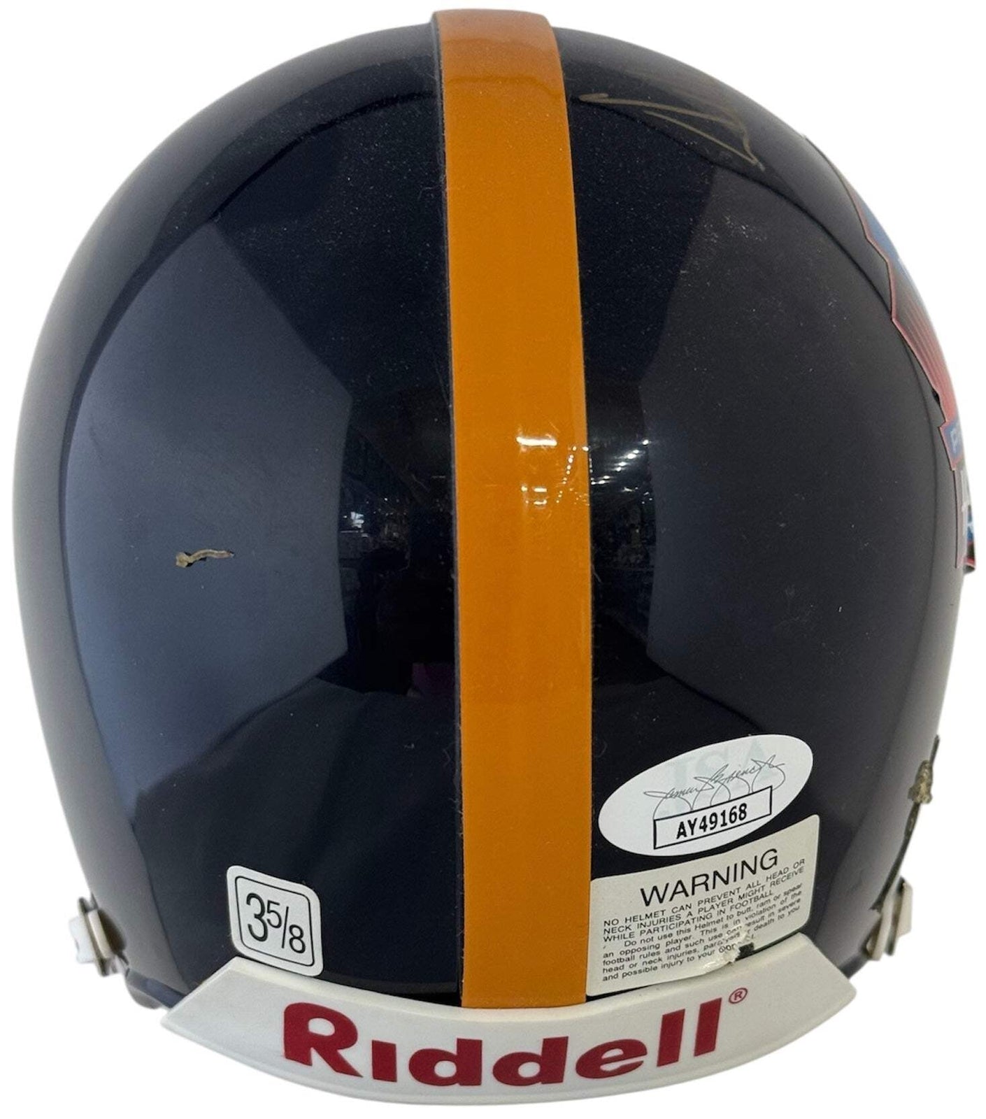 Donnie Shell Autographed Hall Of Fame Mini Helmet (Jsa)