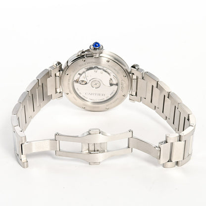 Cartier Pasha De Cartier Wspa0009 Silver Case Size 41Mm Men'S Used Watch #3124