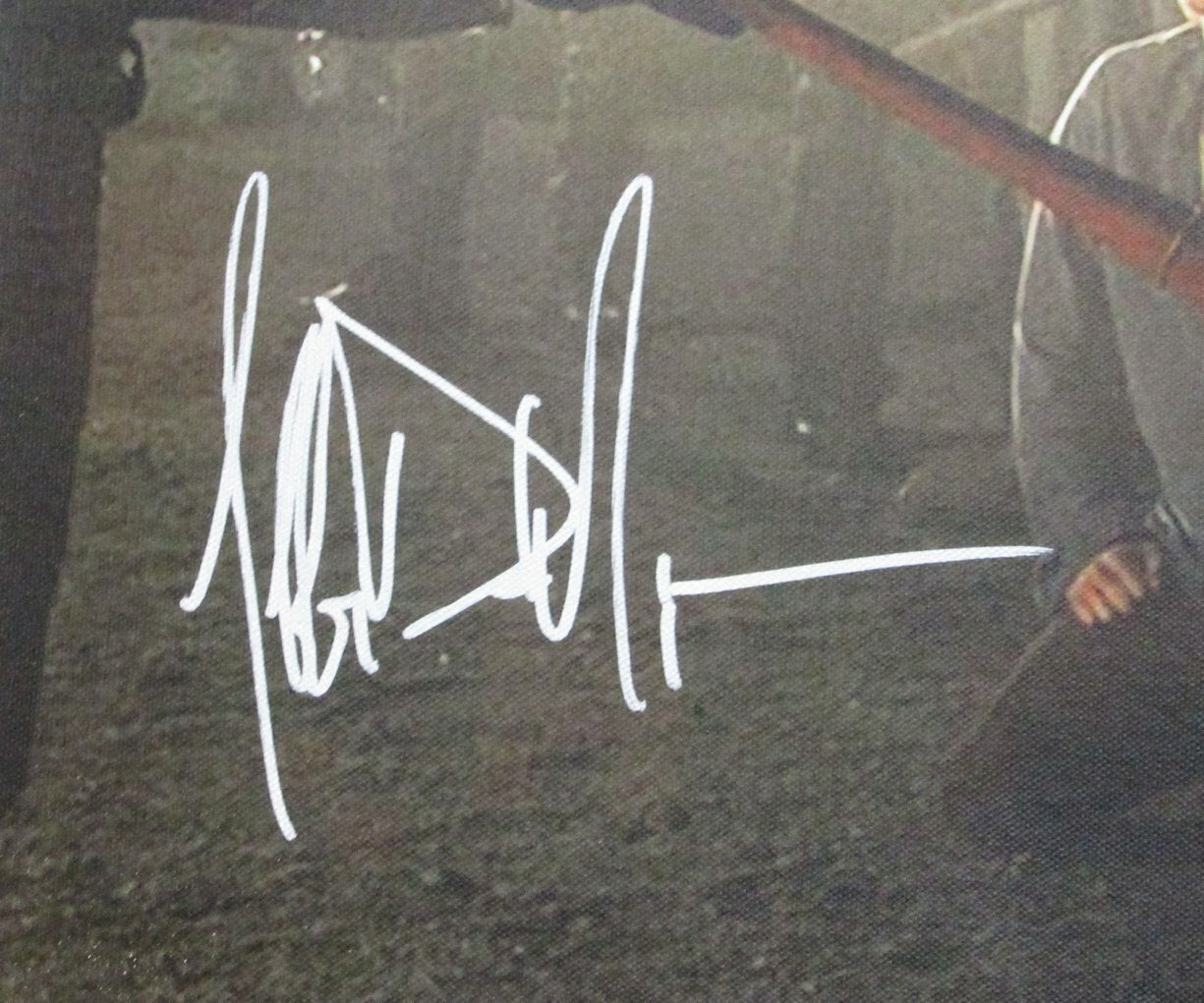Jeffrey Dean Morgan "Walking Dead" Signed/Auto 36X24 Canvas Print Jsa 163592