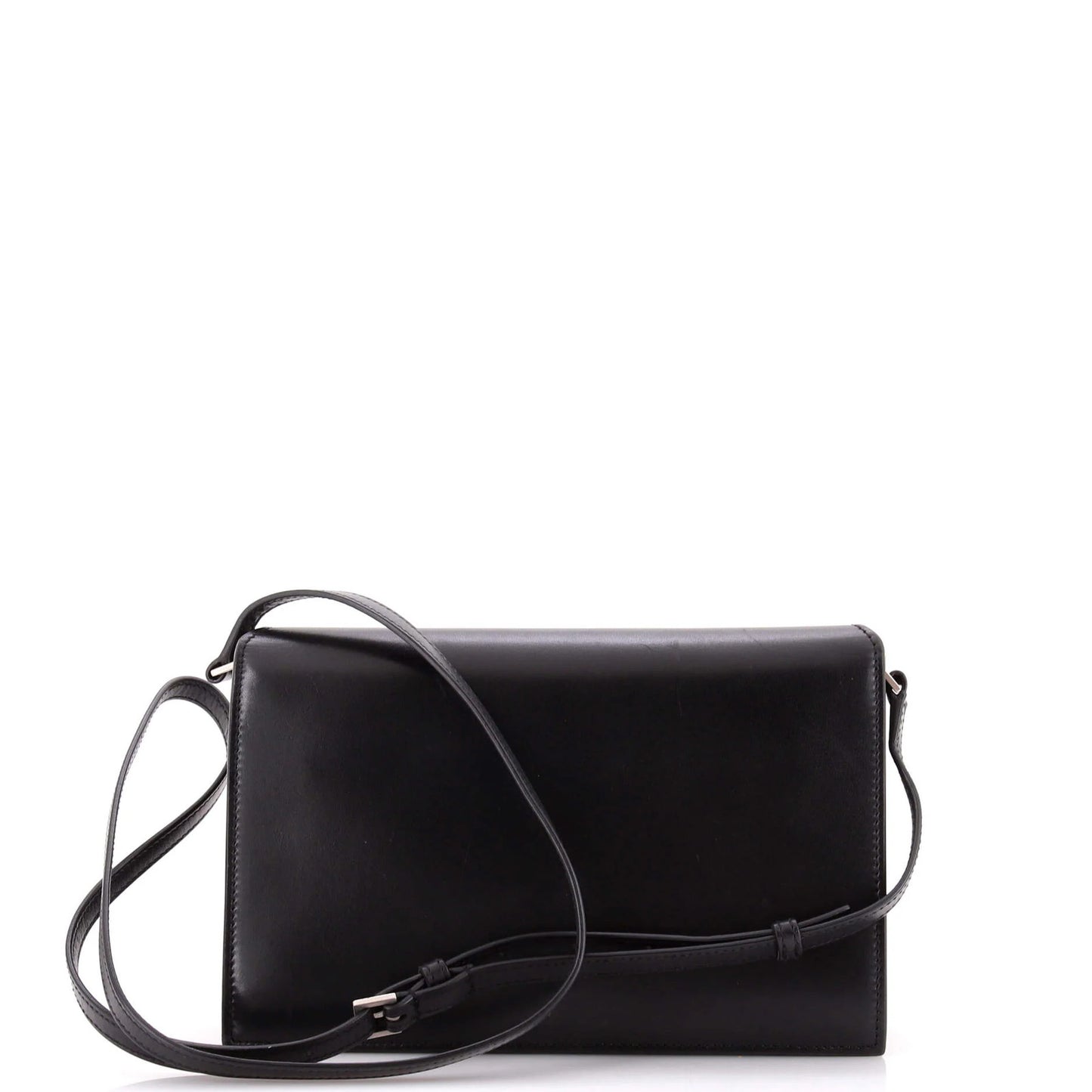Leather Saint Laurent Catherine Crossbody Bag Studded