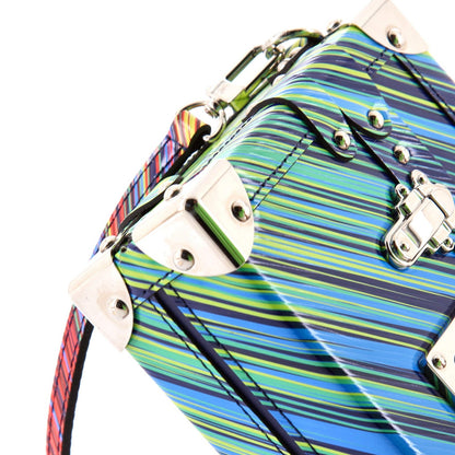 Louis Vuitton Petite Malle Handbag Limited Edition Printed Epi Leather