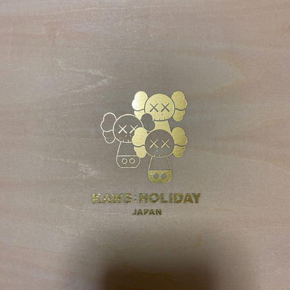 KAWS HOLIDAY JAPAN Kokeshi Doll Set Limited 1000 Usaburo Rare From Japan