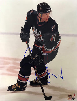 Jaromir Jagr Autographed 8X10 Photo Washington Capitals