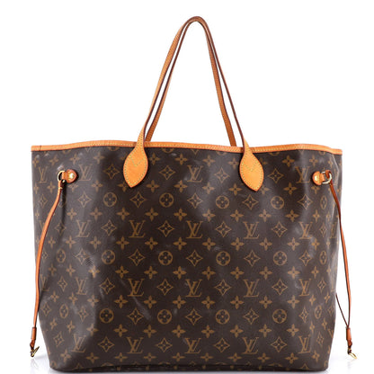 Louis Vuitton Neverfull Tote Monogram Canvas Gm