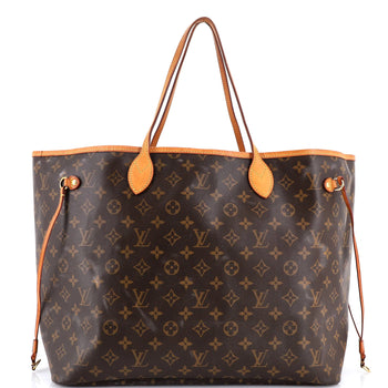 Louis Vuitton Neverfull Tote Monogram Canvas Gm