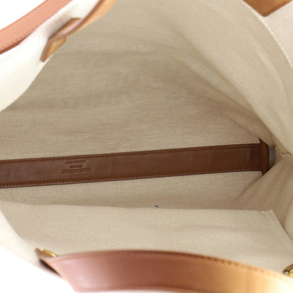 Saint Laurent Universite Foldable Tote Printed Canvas North South