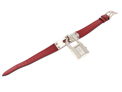 Hermes Kelly Watch Ke1.210 Sv Silver Color Quartz