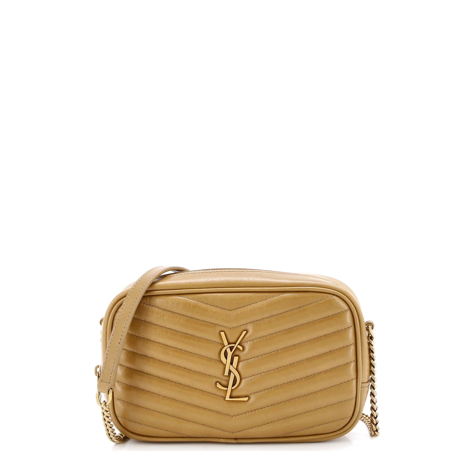 Saint Laurent Lou Camera Bag Matelasse Chevron Leather Mini