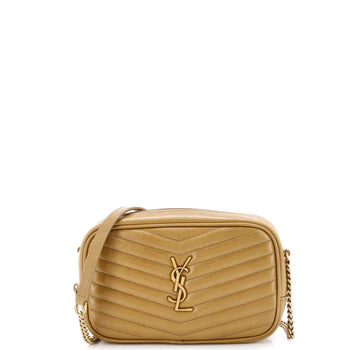 Saint Laurent Lou Camera Bag Matelasse Chevron Leather Mini
