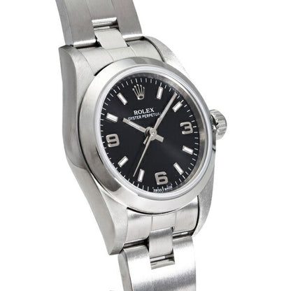 Rolex 76080 Black Ladies Used Watch #51726