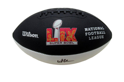 Howie Roseman Signed/Auto Super Bowl Lix Logo Football Eagles Beckett 193559