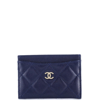 Chanel Classic Card Holder Quilted Caviar