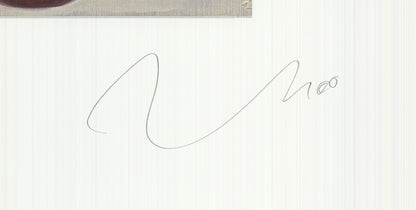 Jorg Immendorf Untitled (Hui Gui) Signed " Offset Lithograph