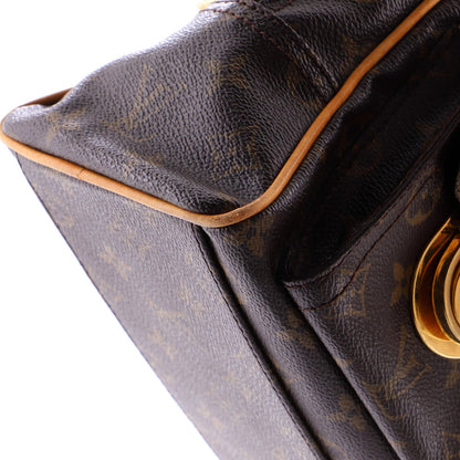 Louis Vuitton Manhattan Handbag Monogram Canvas Pm