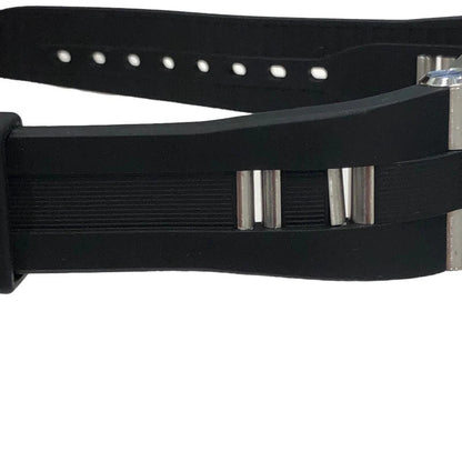 Bvlgari Diagono Dg42Sc Silver Ss/Rubber Strap