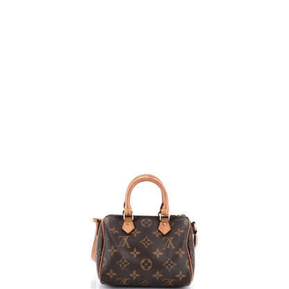 Louis Vuitton Speedy Bandouliere Bag Monogram Canvas Nano
