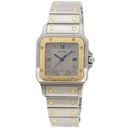 Cartier Santosgalbe Lm Watches W20023C4 Stainless Steel/Ssxk18Yg Mens