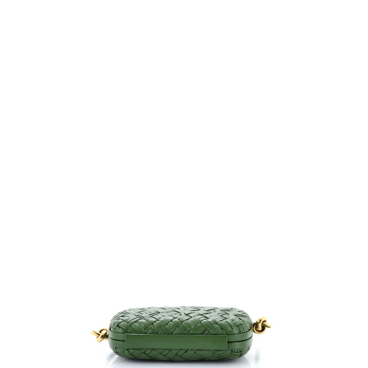 Bottega Veneta Knot Minaudiere On Strap Intrecciato Leather