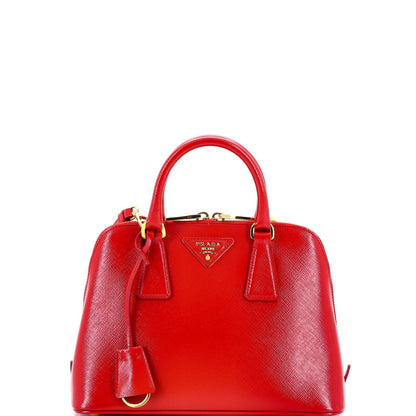 Prada Promenade Bag Vernice Saffiano Leather Small