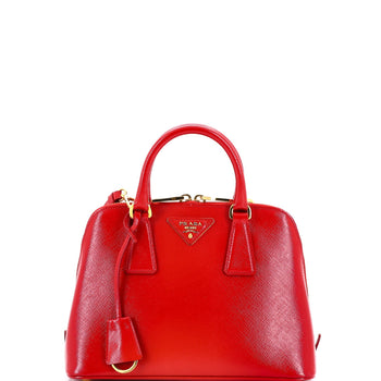 Prada Promenade Bag Vernice Saffiano Leather Small