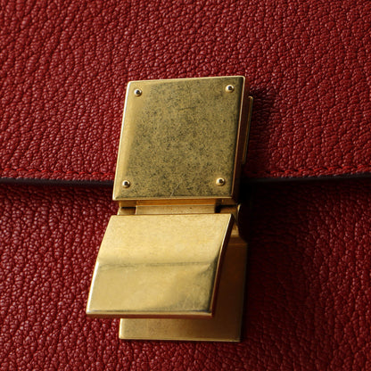 Celine Classic Box Bag Grainy Leather Medium