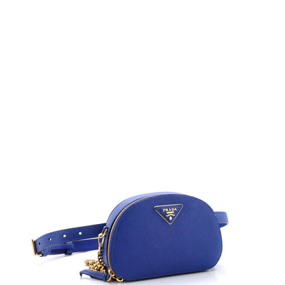 Prada Odette Convertible Belt Bag Saffiano Leather