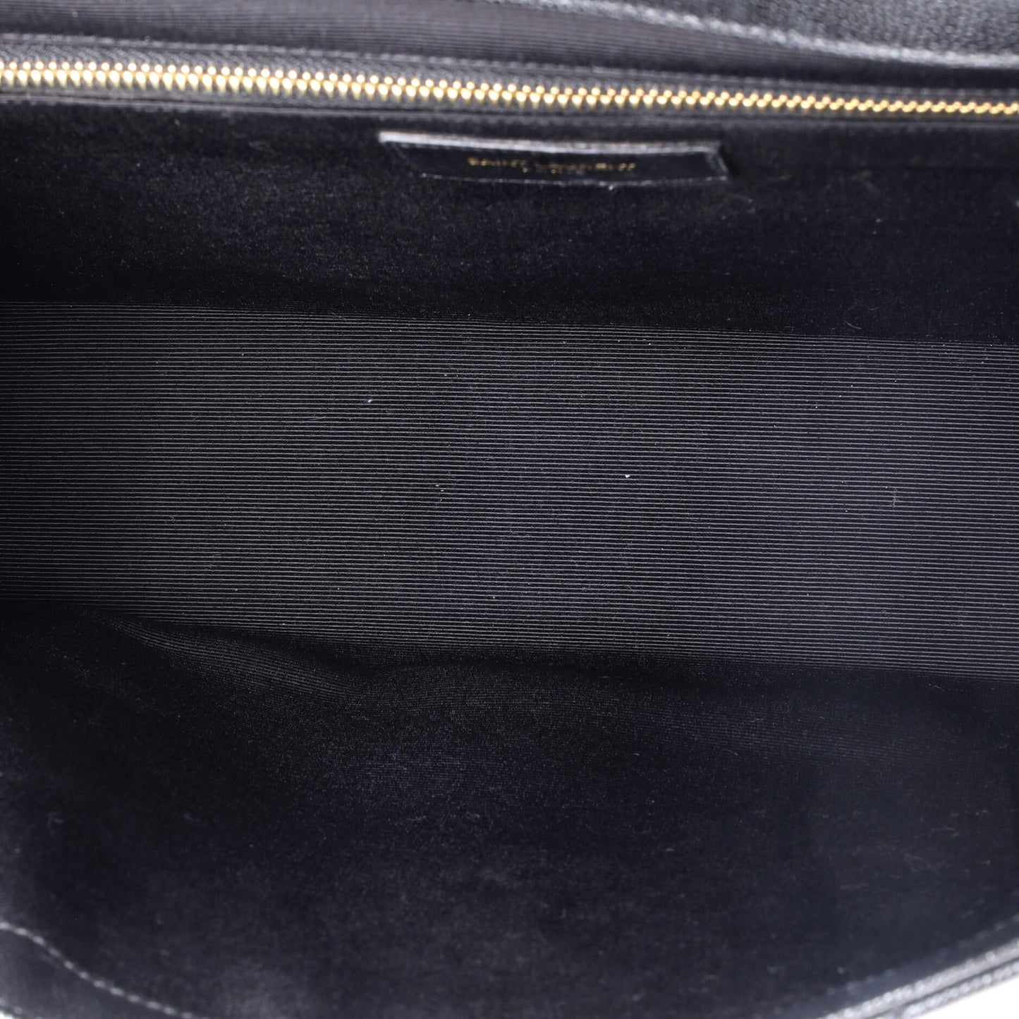 Saint Laurent Classic Monogram Envelope Satchel Matelasse Chevron Leather Large