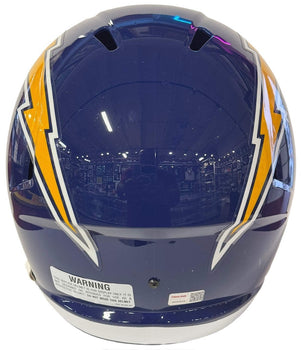 Dan Fouts Autographed Chargers Speed Full Size Helmet (Tri Star)