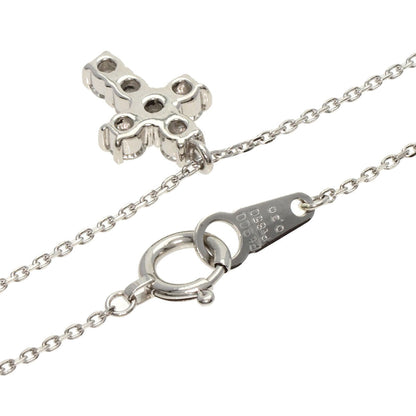 Vendome   Necklace Cross Diamond Platinum Pt850