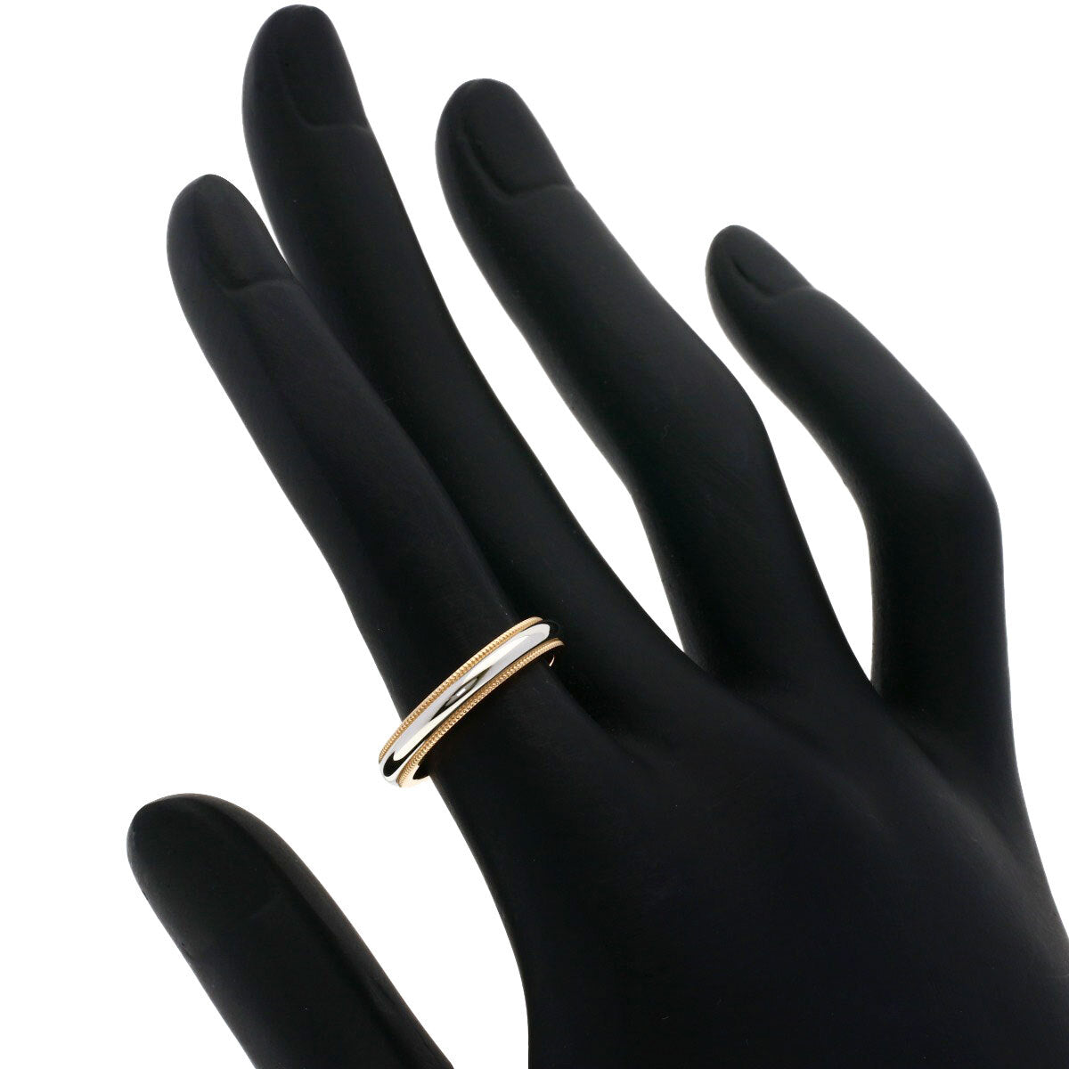 Tiffany&Co.   Ring Milgrain Platinum Pt950 18K