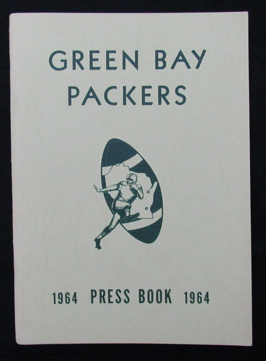 Vintage 1964 Green Bay Packers Press/Media Guide 194668