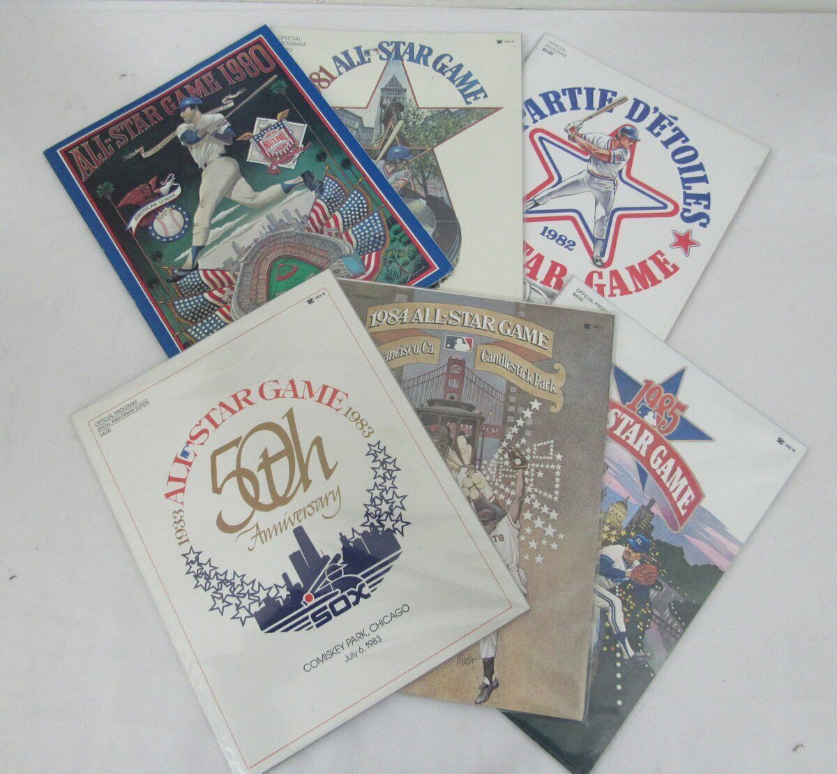 1974-2013 Mlb All Star Game Program Run All 40