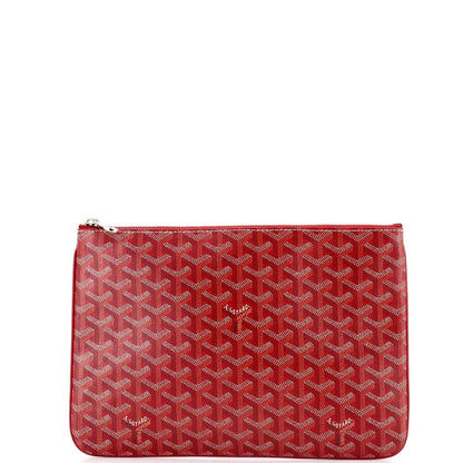 Goyard Senat Zip Pouch Coated Canvas Mm