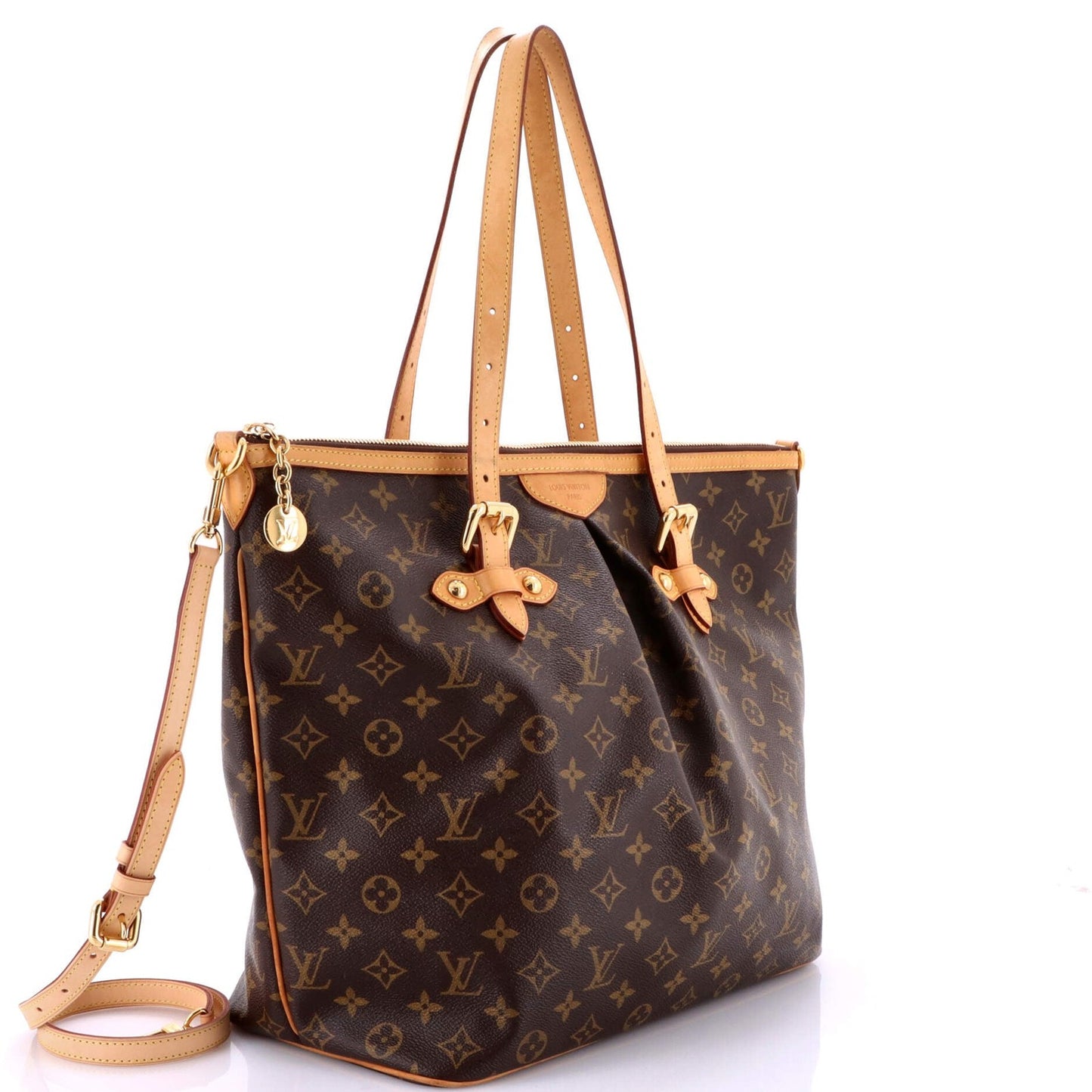Louis Vuitton Palermo Handbag Monogram Canvas Gm