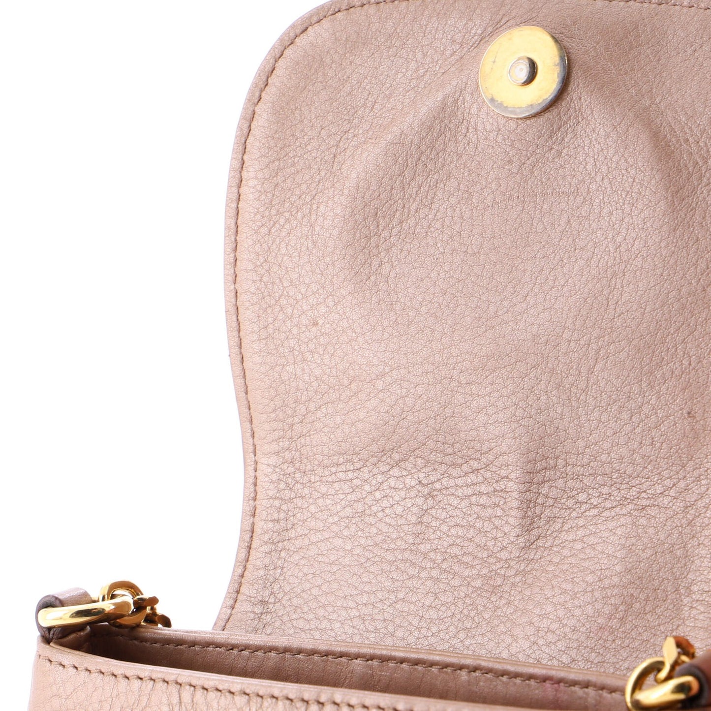 Gucci 1973 Chain Shoulder Bag Leather Small