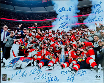 2023-24 Florida Panthers Multi Signed Stanley Cup Champions 16X20 Photo (Beckett
