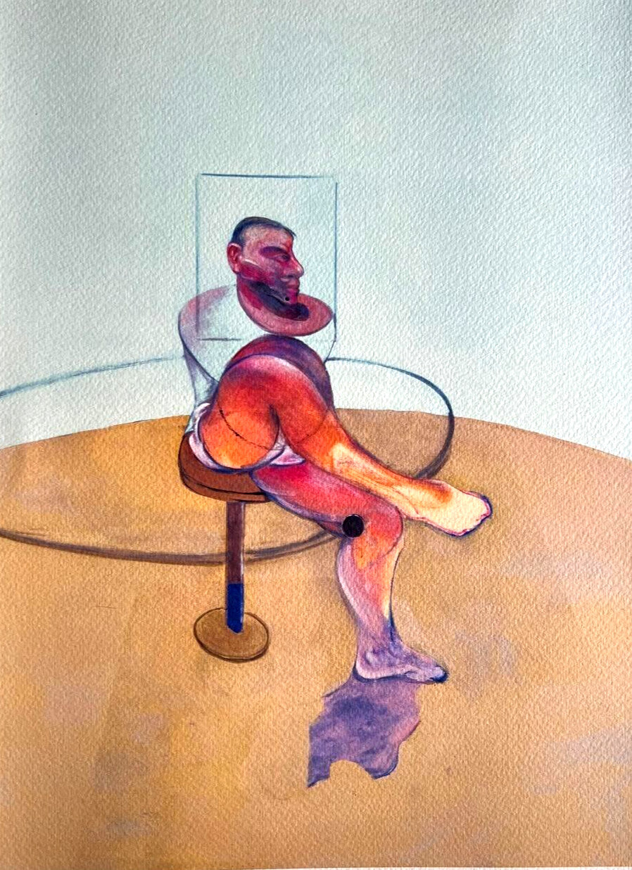 Francis Bacon Lithograph Coa Signed Pen Numbered A Hand Limited 275Exe