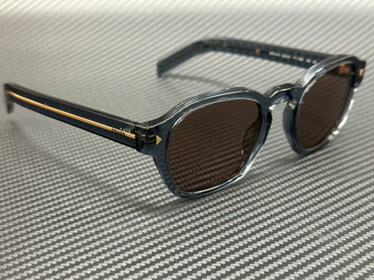 PRADA PR A16S 17T05D Transparent Blue Brown